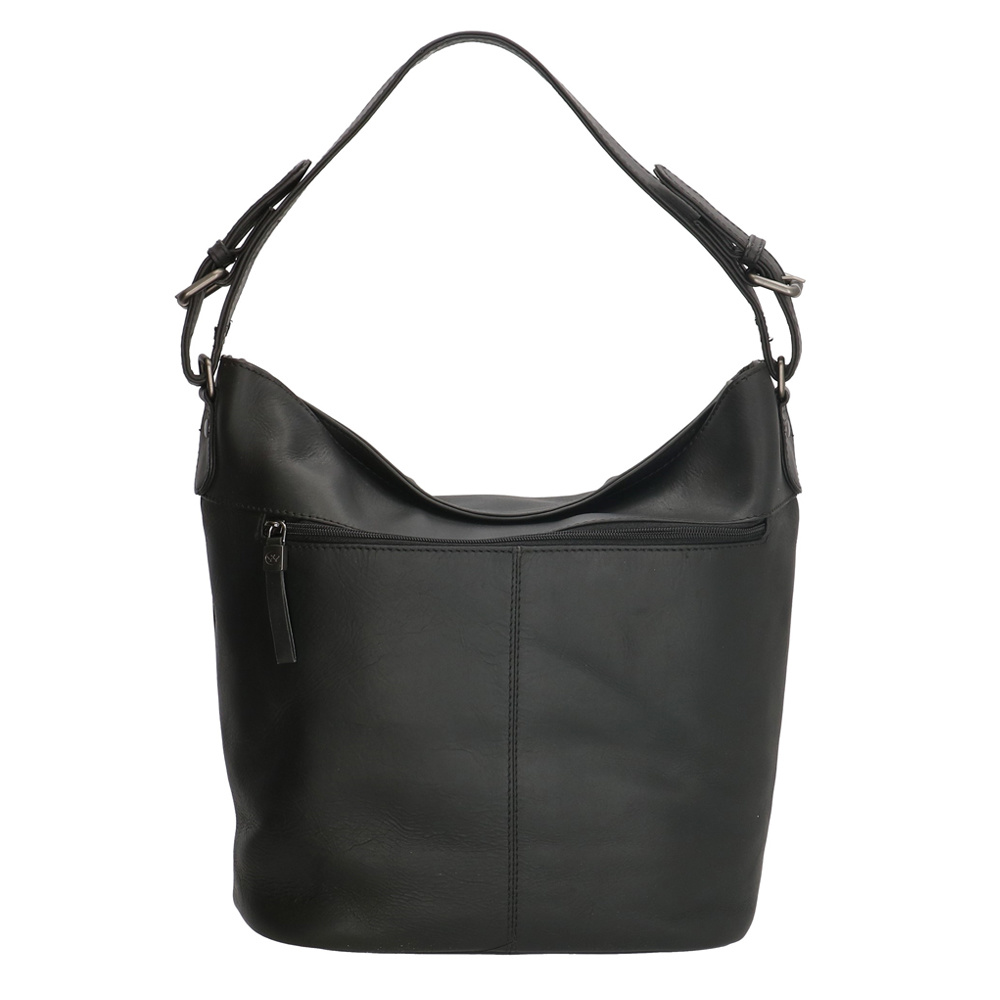 Micmacbags Colorado Dames Schoudertas Zwart Houtkamp Lederwaren