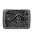 Ögon Designs Stockholm V2 RFID Creditcardhouder - V2.0 Smart Case - Aluminium - Zwart - City Map - Rotterdam