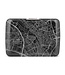 Ögon Designs Stockholm V2 RFID Creditcardhouder - V2.0 Smart Case - Aluminium - Zwart - City Map - Utrecht