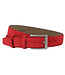 Houtkamp Suede Leren Unisex Riem - Rood