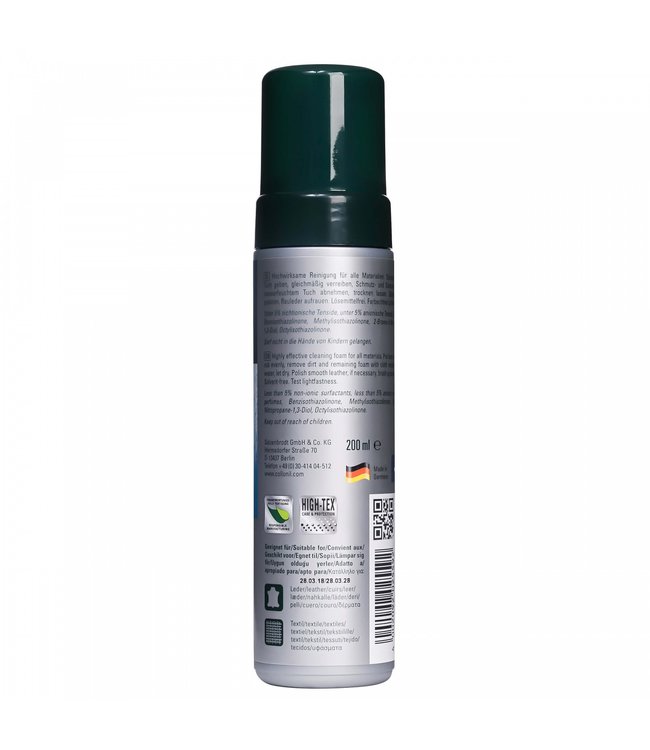 Collonil Clean & Care Pomp - Reinigingsschuim voor Tassen en Schoenen - 200 ml