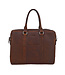 Landley 15 inch Laptoptas - Dames en Heren - Leer - Cognac