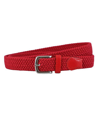 Houtkamp Smalle Elastische Dames Riem - Rood