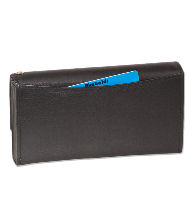 Rimbaldi Horeca Portemonnee Leer – Koopmansbeurs / Kelnerbeurs - Zwart