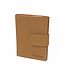 Woodland Billfold Portemonnee Staand met Sluitclip Cognac