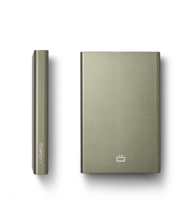 Ögon Designs Slider Pasjeshouder - 6 pasjes - Aluminium Creditcardhouder - RFID Anti-Skim - Cactus Groen