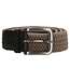 Hide & Stitches Elastische Stretch Riem - Taupe