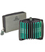 Woodland RFID Waaier Creditcardhouder met Rits | 13 Pasjes | Grijs