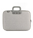 Bombata 15 inch Laptoptas 'Pied de Poule' - Stof - Grijs