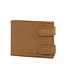 Landley Leren Heren Portemonnee met Clips - RFID - Hunter Leer - Cognac