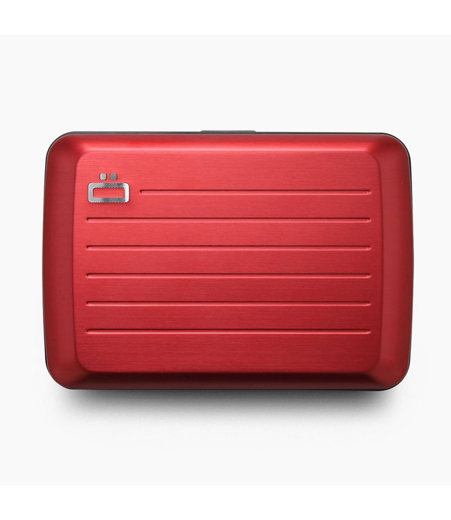 Ögon Designs Stockholm V2.0 Aluminium Creditcardhouder - Rood