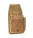 Woodland Robuuste Kelnerbeurs Holster - Vintage Oily Pull-up Leer - Cognac