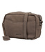 Salted Leren Dames Schoudertasje - Crossover - Camerabag - Nubuck Leer - Taupe