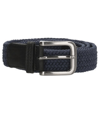 Hide & Stitches Elastische Stretch Riem - Blauw - One Size