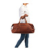 BURKELY Antique Avery Weekender Leren Weekendtas Unisex Reistas - Cognac