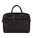 BURKELY Antique Avery Leren Unisex Laptoptas - Enkele Rits - 15.6 inch - Zwart