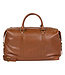 Bloomsbury Leren Weekendtas Unisex Reistas - Cognac