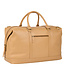 Bloomsbury Leren Weekendtas Unisex Reistas - Beige