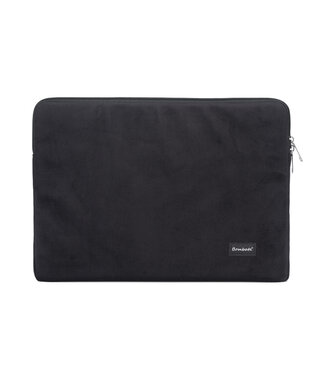 Bombata Universele Velvet Laptophoes Sleeve - 13 inch / 14 inch - Zwart