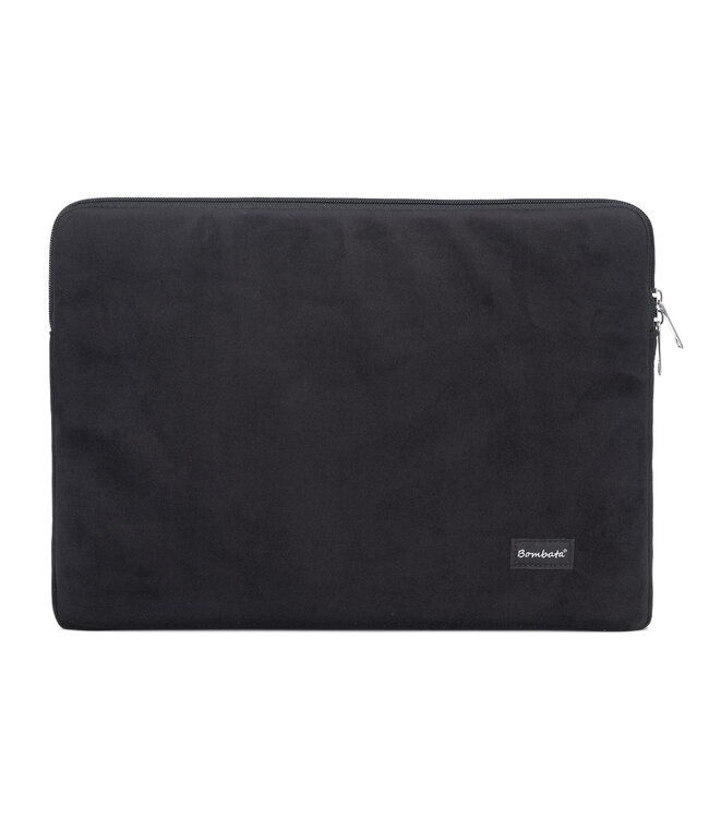 Bombata Universele Velvet Laptophoes Sleeve - 15.6 inch / 16 inch - Zwart