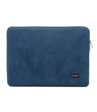 Bombata Velvet Laptophoes Sleeve - 15 / 16 inch - Blauw Bombata Velvet Laptophoes Sleeve - 15 / 16 inch - Blauw