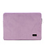 Bombata Universele Velvet Laptophoes Sleeve - 15.6 inch / 16 inch - Lila Paars