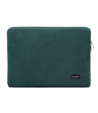 Bombata Velvet Laptophoes Sleeve - 15 / 16 inch - Groen Bombata Velvet Laptophoes Sleeve - 15 / 16 inch - Groen