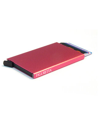 Figuretta Aluminium Hardcase RFID Cardprotector Fuchsia Roze