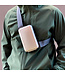 Ögon Designs Phone Bag Aluminium Telefoontas - Sling Bag - Zilver