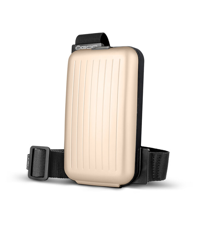 Ögon Designs Phone Bag Aluminium Telefoontas - Sling Bag - Rosé Goud