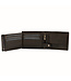 Houtkamp Leren Heren Portemonnee - Billfold - Nappa  Leer - Bruin