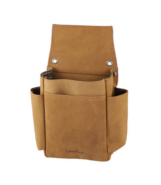 Landley Ruime Horeca Riem Holster voor Kelnerbeurs Cognac
