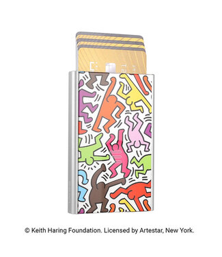 Ögon Designs Slider Pasjeshouder RFID Keith Haring Kleur