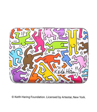 Ögon Designs Stockholm V2.0 Aluminium Creditcardhouder - Keith Haring - Kleur