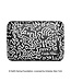 Ögon Designs Stockholm V2.0 Aluminium Creditcardhouder - Keith Haring - Zwart-Wit