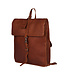 BURKELY Antique Avery Unisex Rugzak - Leren Rugtas - Cognac