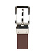 DD Exclusive Draaibare Leren Unisex Riem - Reversible Belt - Dames en Heren - Echt Leer - Zwart en Bruin