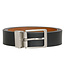 DD Exclusive Draaibare Leren Unisex Riem - Reversible Belt - Dames en Heren - Echt Leer - Zwart en Cognac