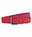 Landley Elastische Riem met Gevlochten Stretch Elastiek – Dames / Heren - Rood