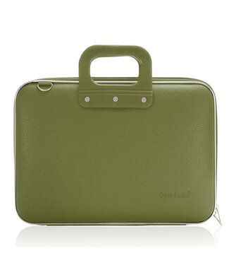 Bombata MEDIO 13 inch Laptoptas Khaki Groen