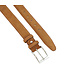 Landley Suède Leren Heren Riem - Pantalon Riem Leer - Broekriem Mannen - Cognac