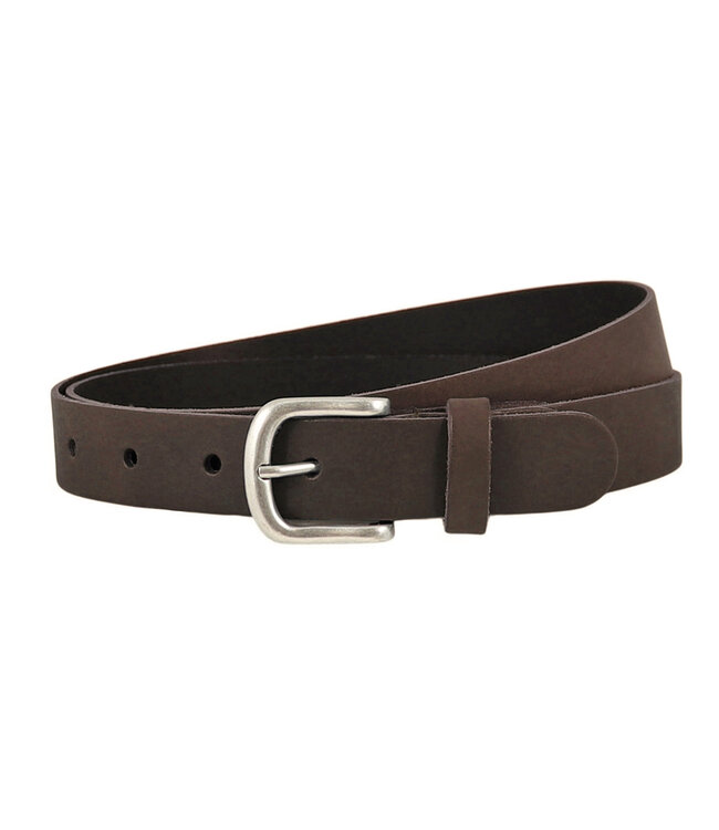 Landley Dames Riem Leer Bruin – Breedte 3 cm – Leren Vrouwen Riem