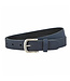 Landley Dames Riem Leer Blauw – Breedte 3 cm – Leren Vrouwen Riem