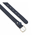Landley Dames Riem Leer Blauw – Breedte 3 cm – Leren Vrouwen Riem