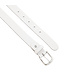 Landley Dames Riem Leer Wit – Breedte 3 cm – Leren Vrouwen Riem