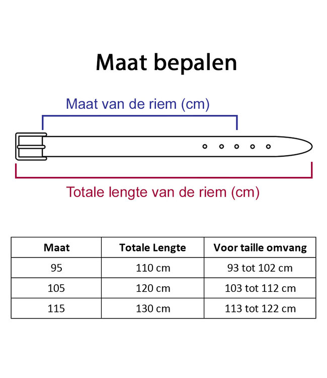 Landley Nette Leren Jeans Riem Bruin - Dames en Heren - 3.5 cm Breed - Echt Leer - Casual Pantalon Riem