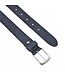 Landley Nette Leren Jeans Riem Blauw - Dames en Heren - 3.5 cm Breed - Echt Leer - Casual Pantalon Riem