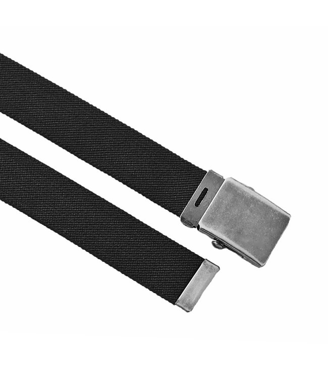 Houtkamp Werkriem Canvas Stretch - Ergonomische Werkbroek Riem - Zwart