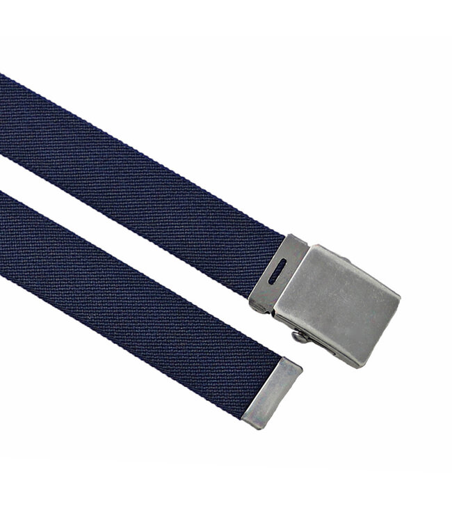 Houtkamp Werkriem Canvas Stretch - Ergonomische Werkbroek Riem - Blauw