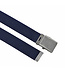 Houtkamp Werkriem Canvas Stretch - Ergonomische Werkbroek Riem - Blauw